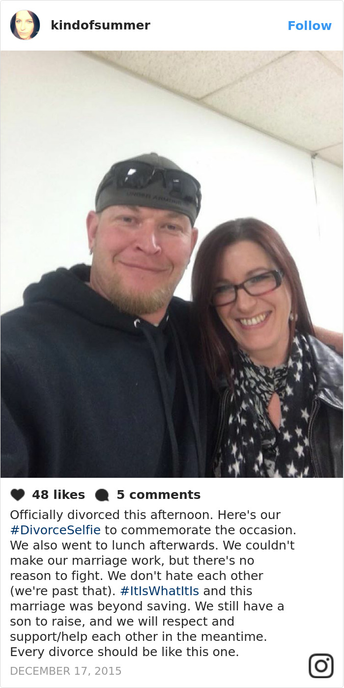 Divorce Selfie