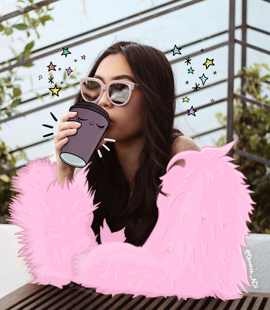 I Draw Fun Animations On Photos Every Day