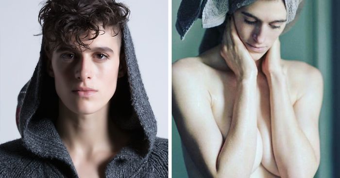 Man Or Woman? Androgynous Model Poses As Both To Challenge Gender Stereotypes
