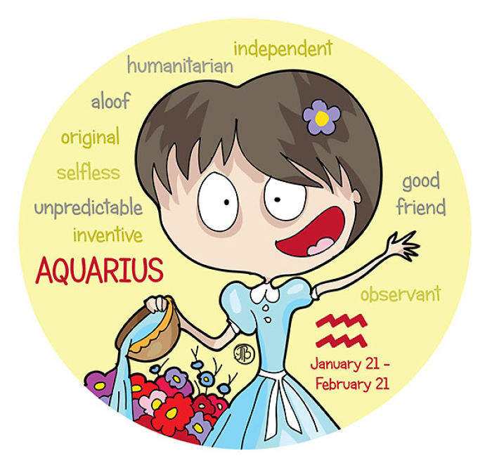 I Drew Zodiac Signs For My Next Book