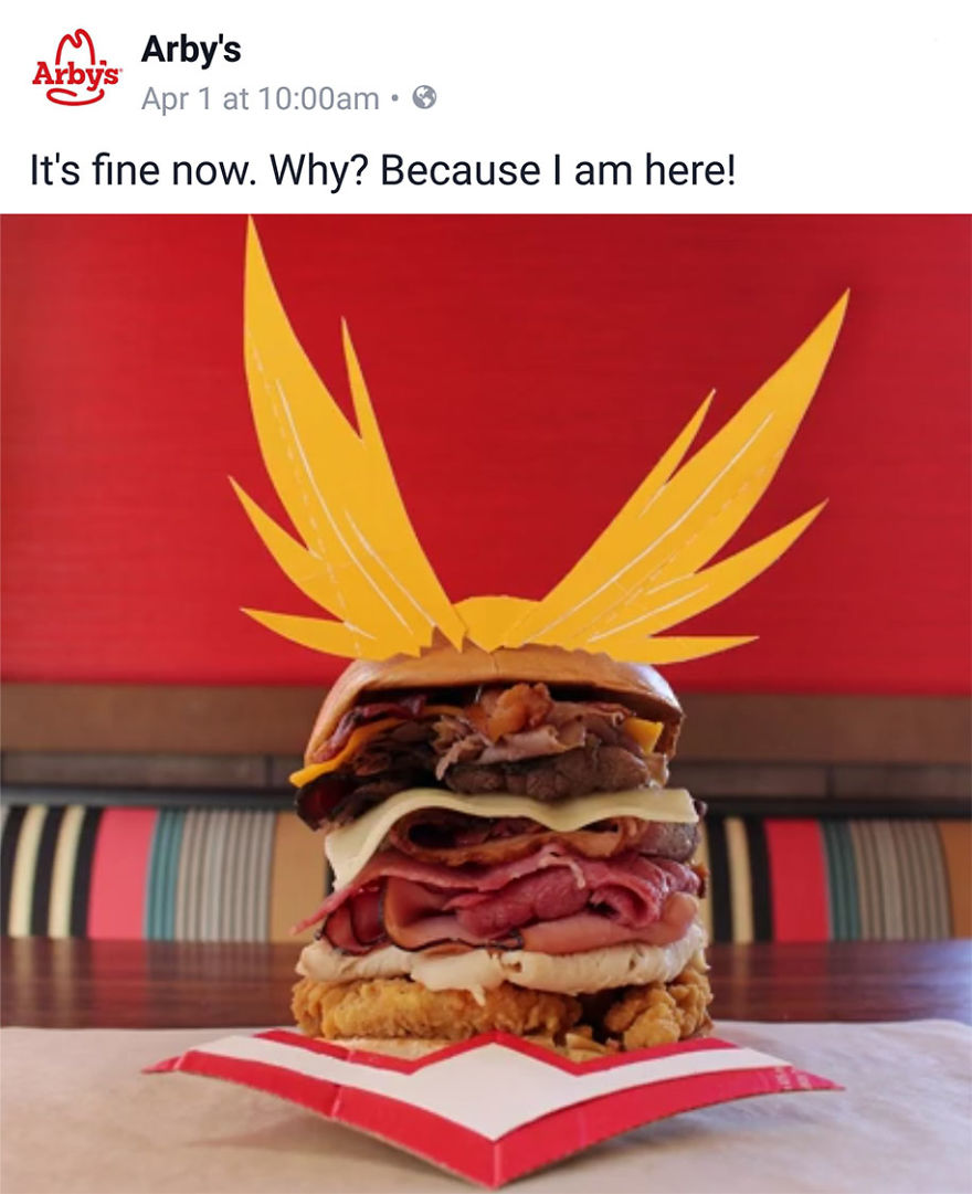 Arby's Is Taking The Internet By Storm With Their Creative Facebook Posts