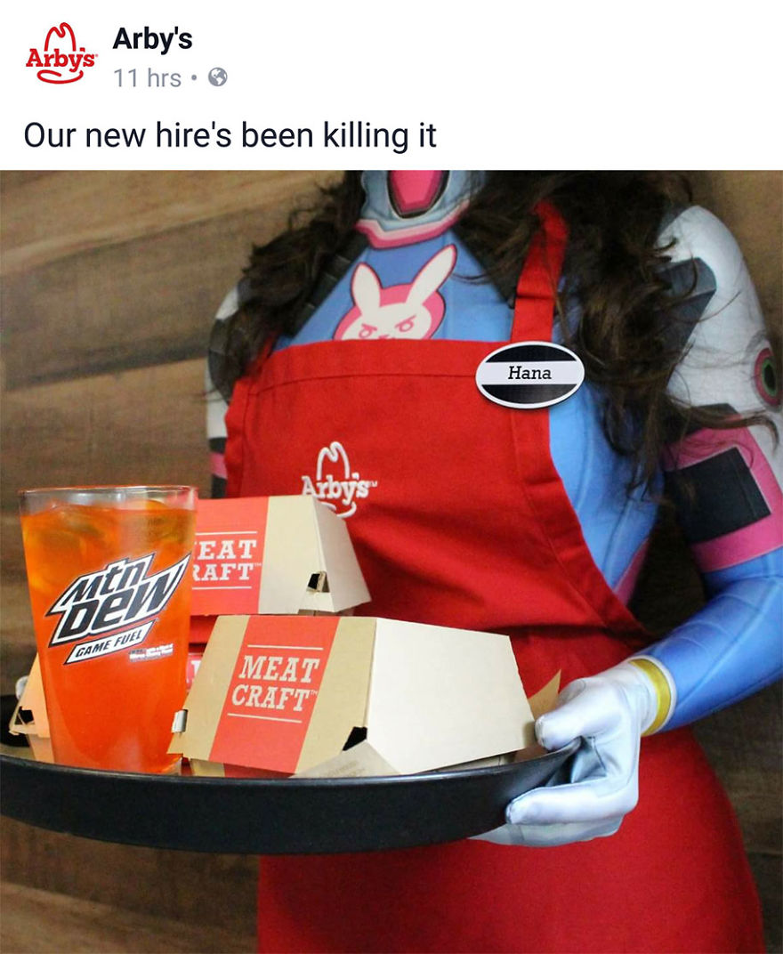 Arby's Is Taking The Internet By Storm With Their Creative Facebook Posts