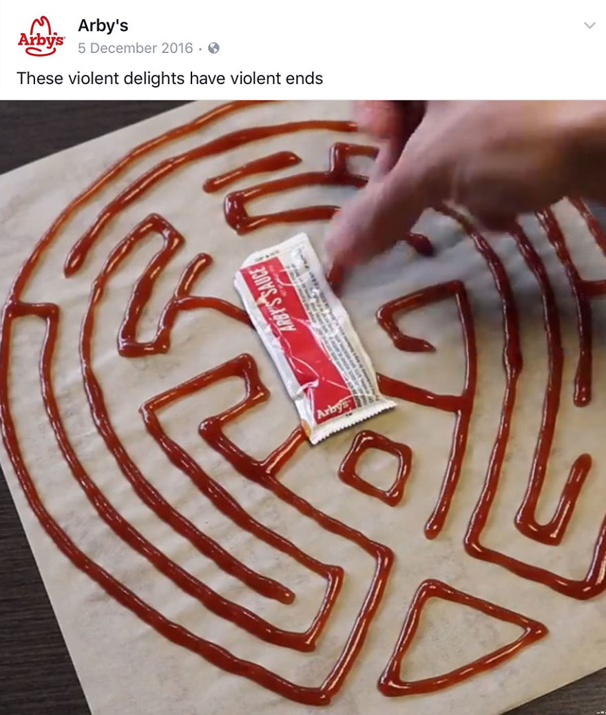 Arby's Is Taking The Internet By Storm With Their Creative Facebook Posts