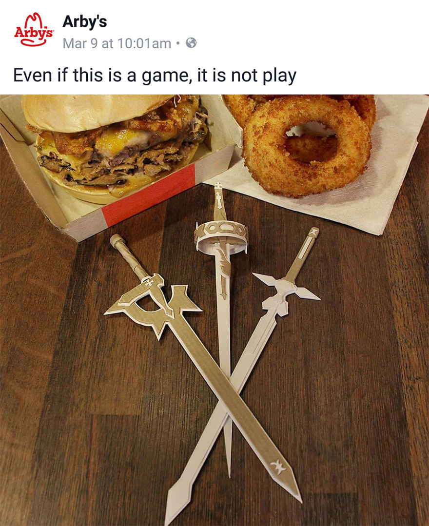Arby's Is Taking The Internet By Storm With Their Creative Facebook Posts