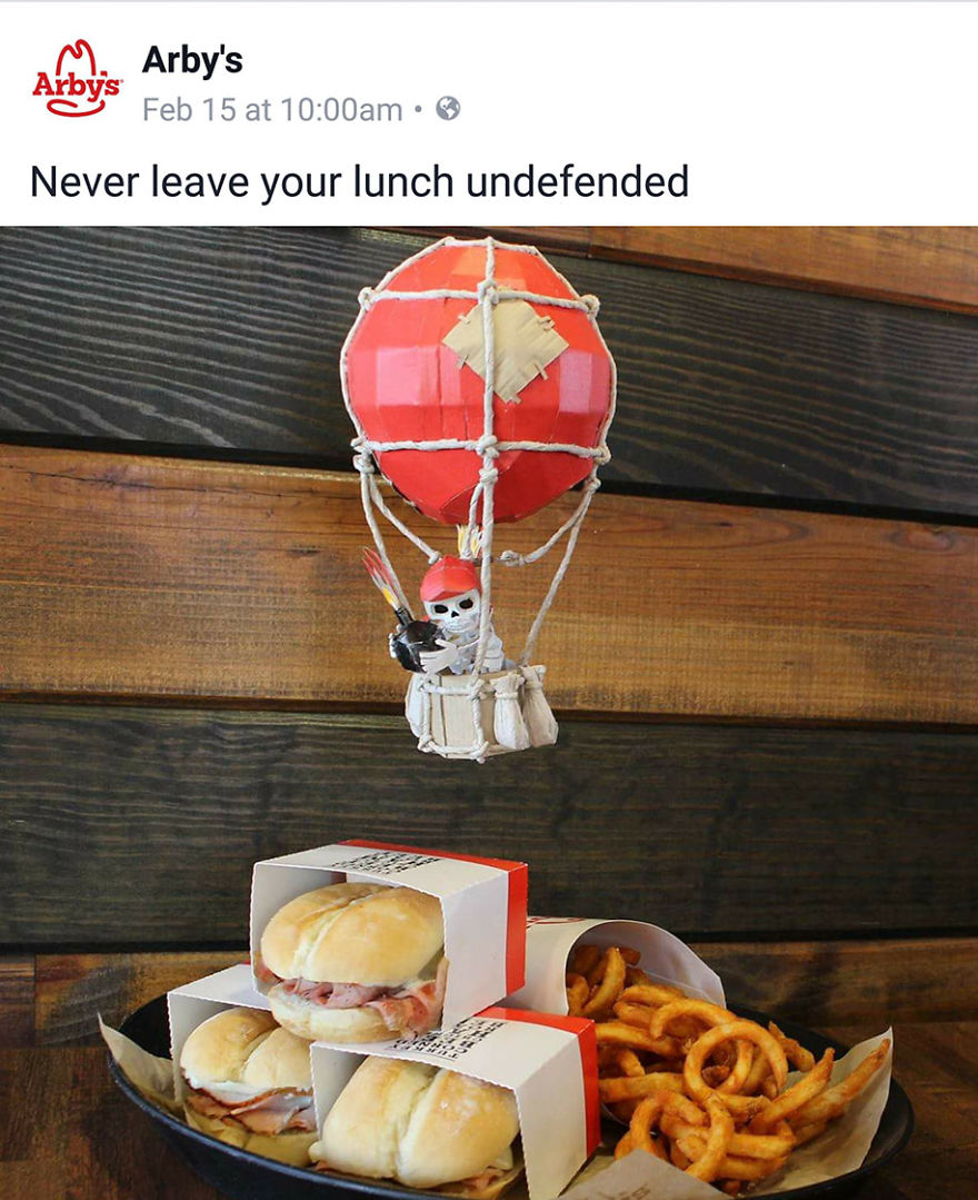 Arby's Is Taking The Internet By Storm With Their Creative Facebook Posts