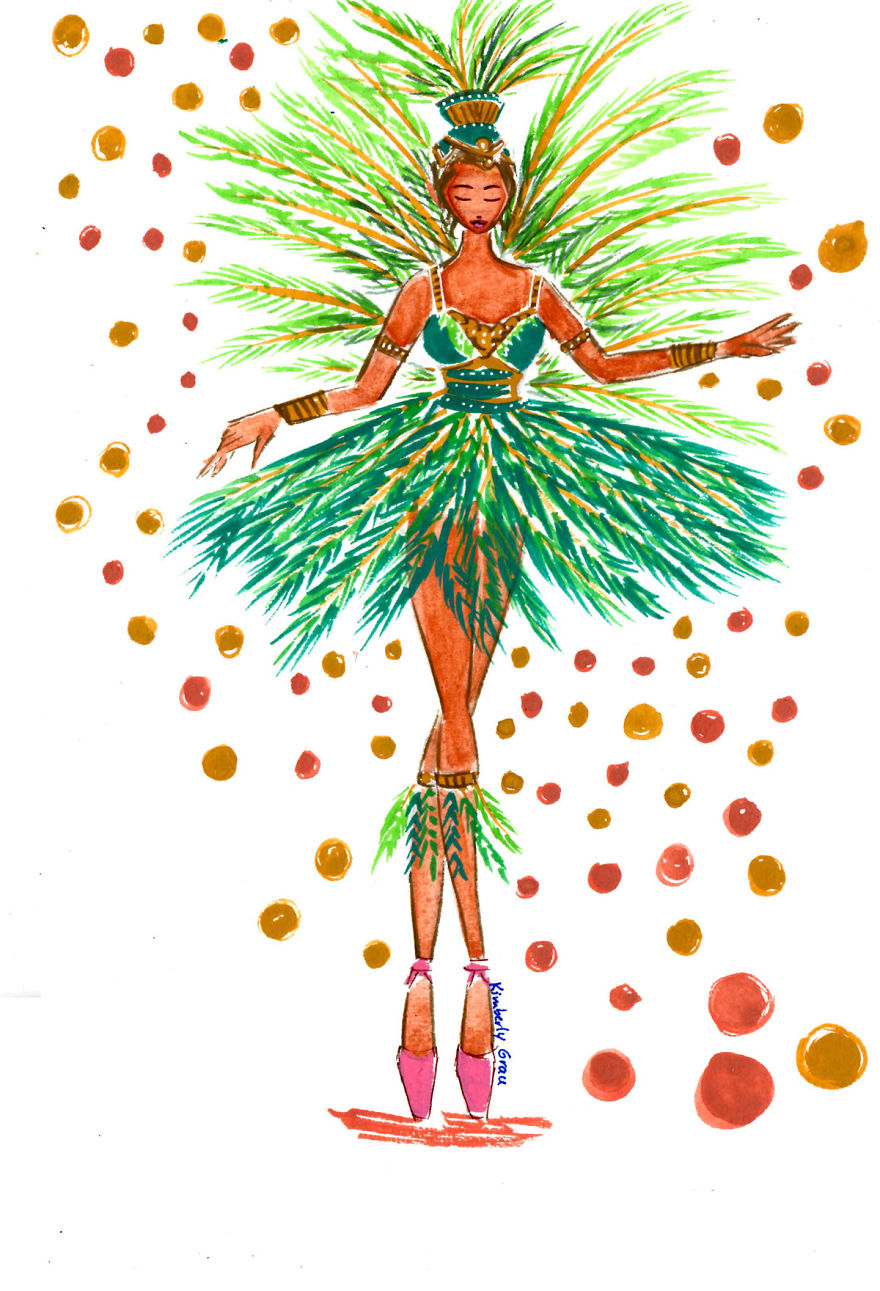 I Illustrate Crazy Ballerina Costumes That Would Never Fly In Real Life, But Who Cares They're Pretty! I Illustrate Crazy Ballerina Costumes That Would Never Fly In Real Life, But Who Cares They're Pretty!