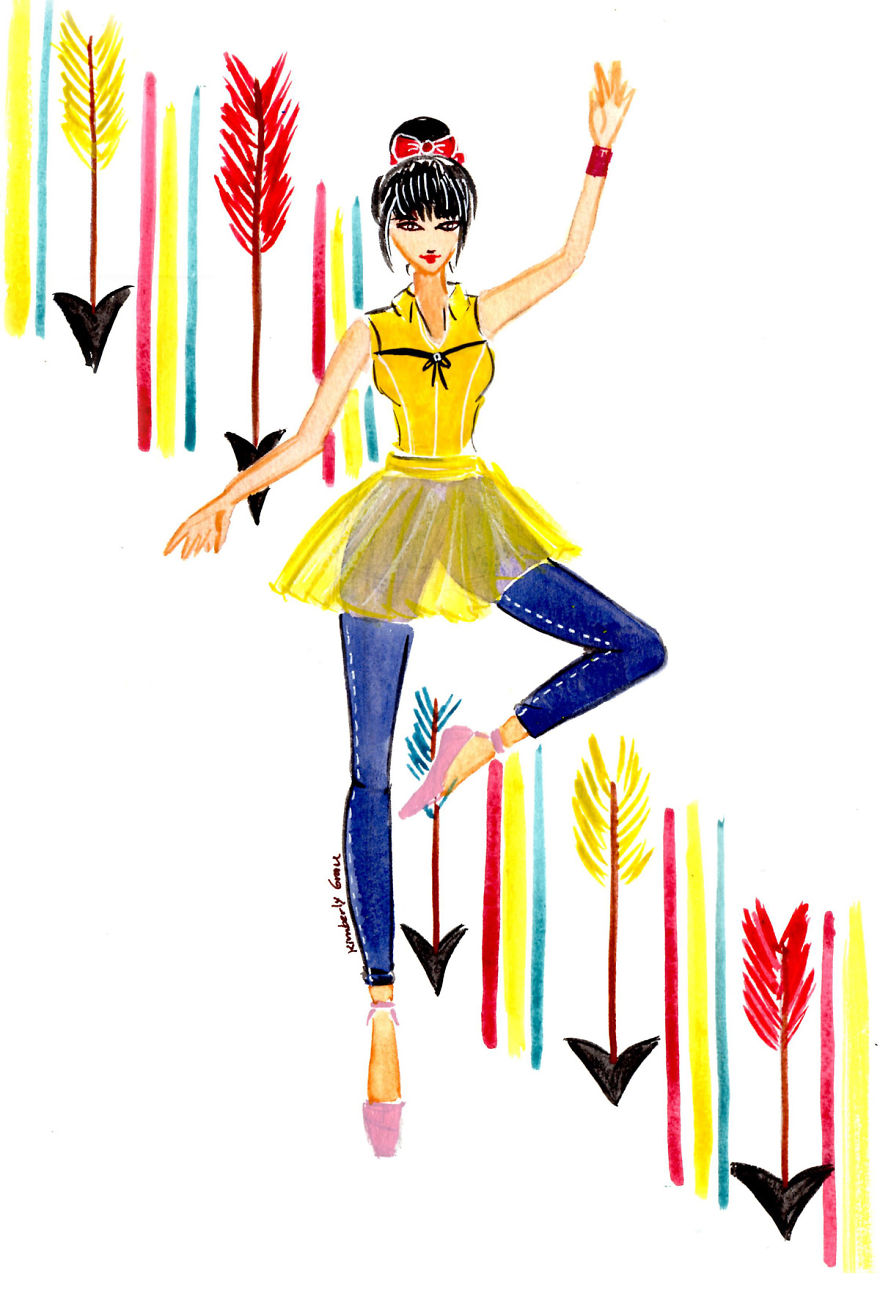 I Illustrate Crazy Ballerina Costumes That Would Never Fly In Real Life, But Who Cares They're Pretty! I Illustrate Crazy Ballerina Costumes That Would Never Fly In Real Life, But Who Cares They're Pretty!