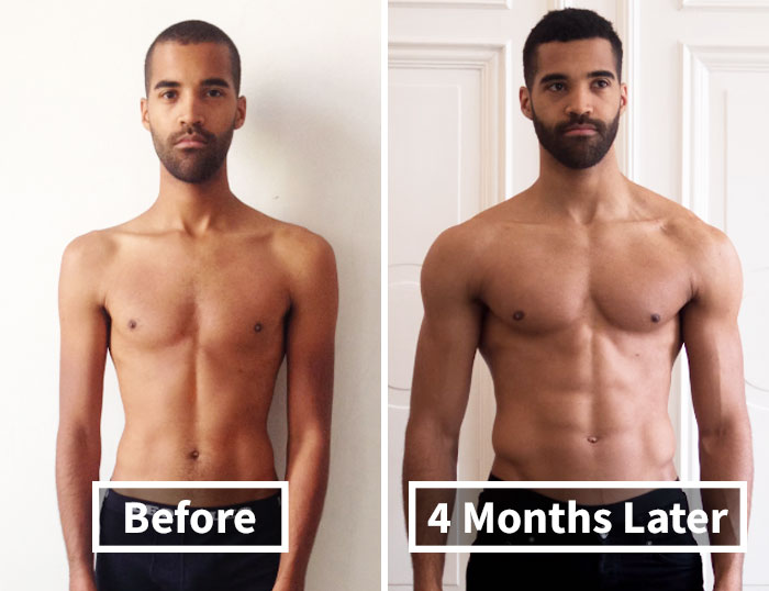 97 Unbelievable Before & After Fitness Transformations Show How Long It Took People To Get In Shape