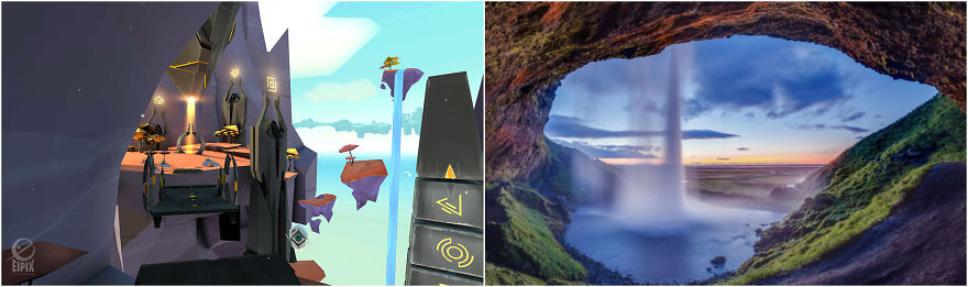 We Remixed Real Places With Alien Landscapes In Virtual Reality