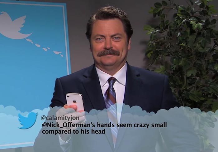 Celebrities Mean Tweets
