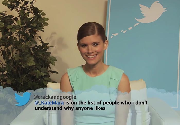 Celebrities Mean Tweets