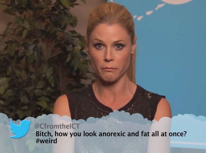 Celebrities Mean Tweets