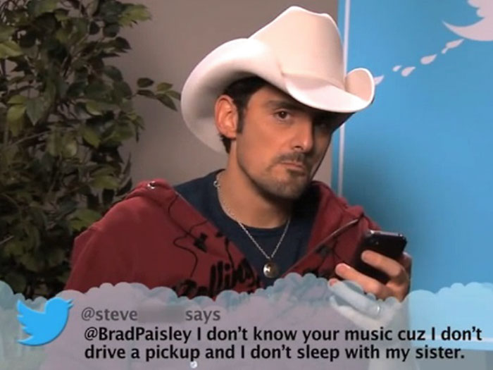 Celebrities Mean Tweets