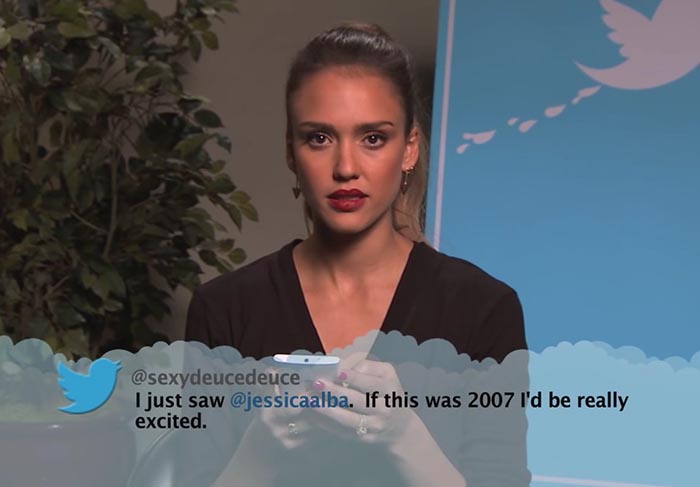 Celebrities Mean Tweets