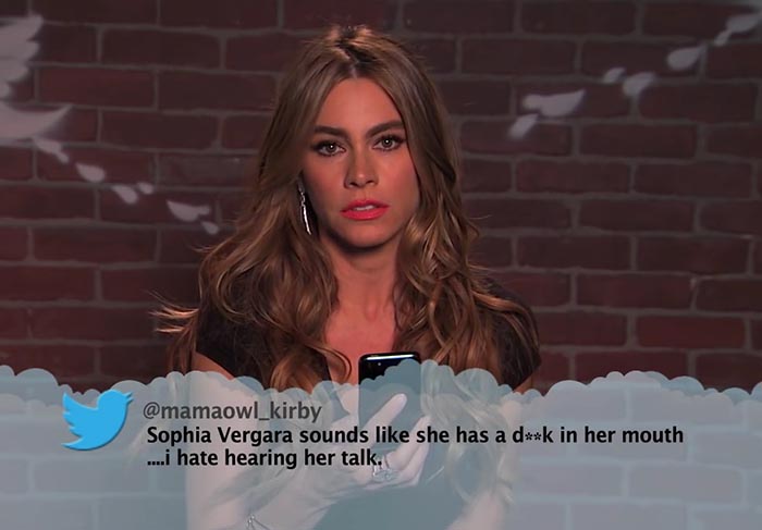 Celebrities Mean Tweets