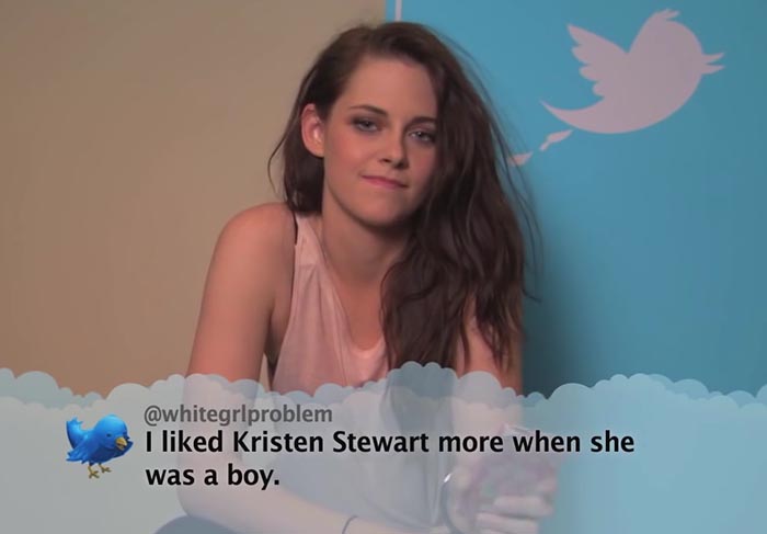 Celebrities Mean Tweets