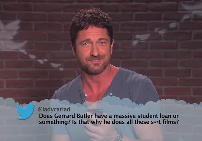 Celebrities Mean Tweets