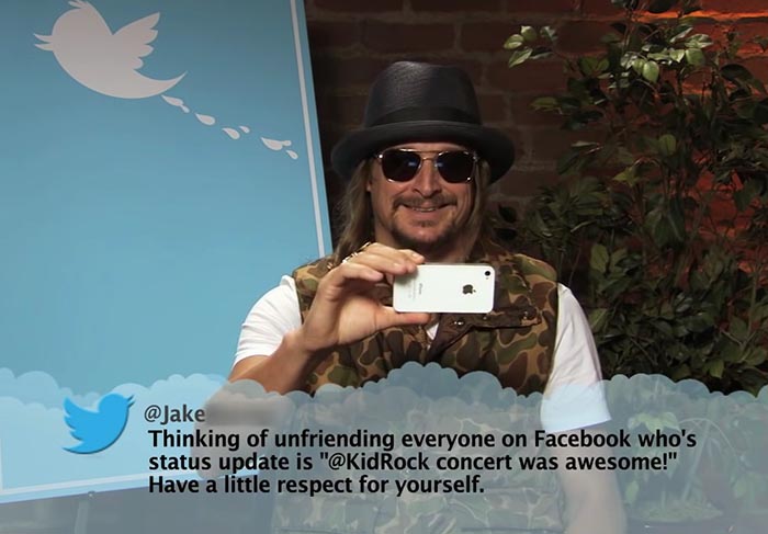 Celebrities Mean Tweets