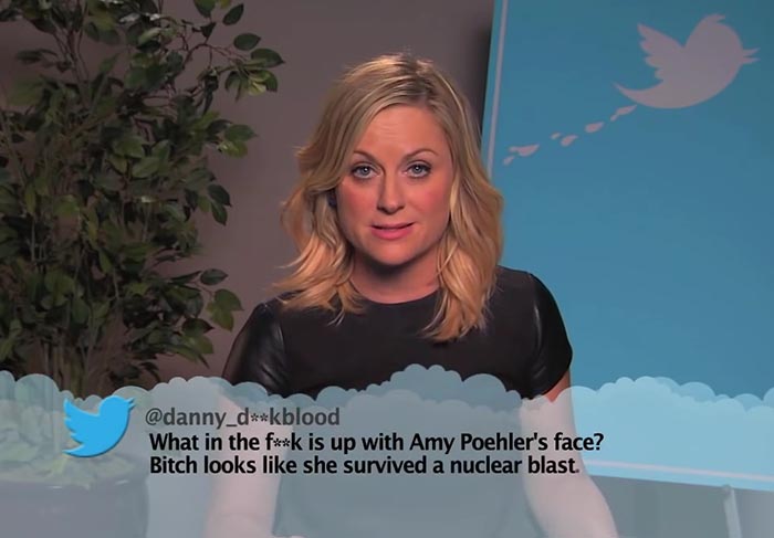Celebrities Mean Tweets