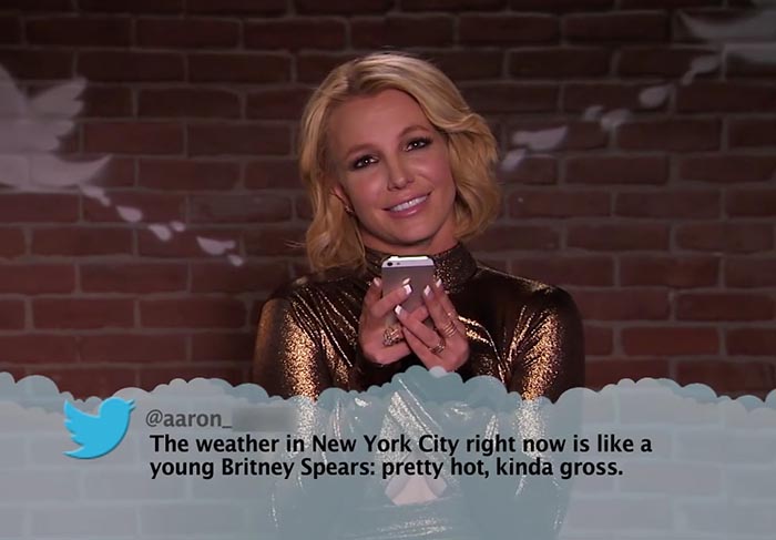 Celebrities Mean Tweets