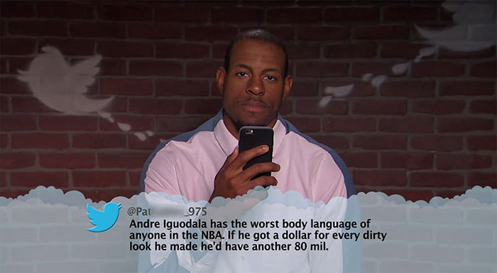 Celebrities Mean Tweets