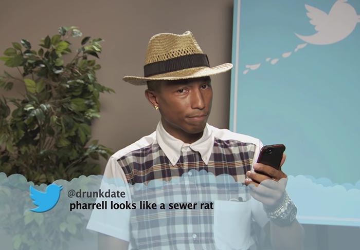 Celebrities Mean Tweets