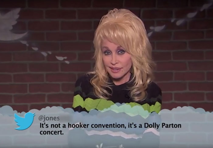 Celebrities Mean Tweets