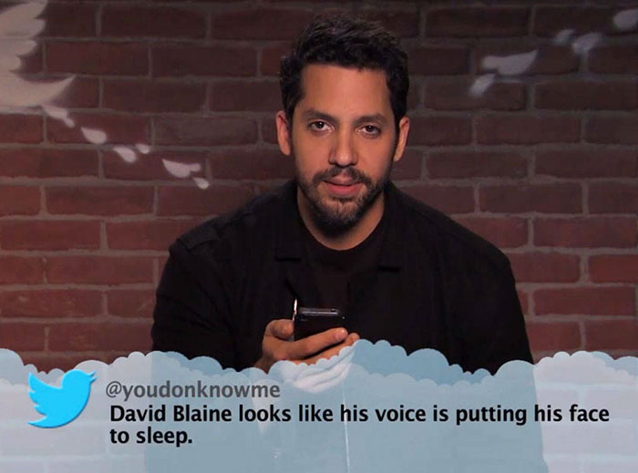 Celebrities Mean Tweets