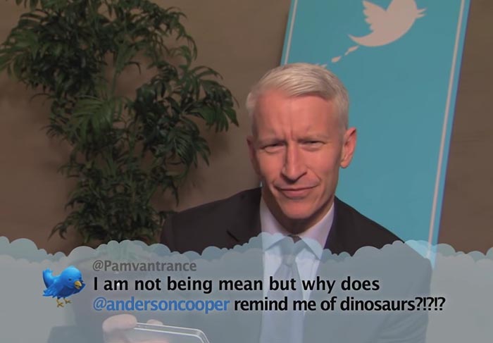 Celebrities Mean Tweets