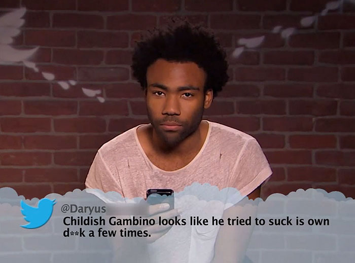 Celebrities Mean Tweets
