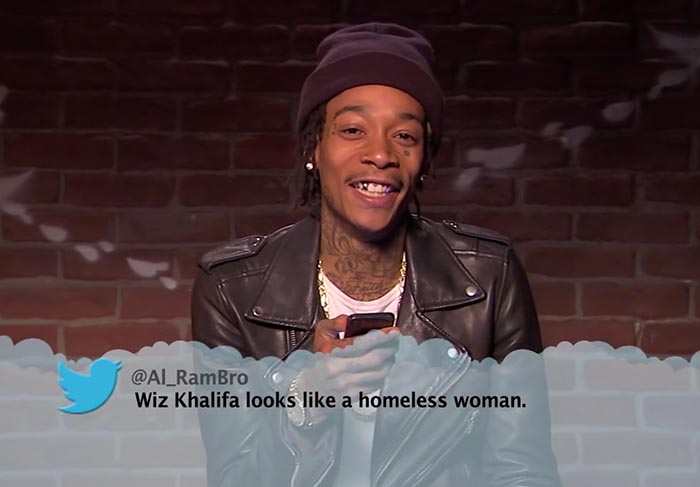 Celebrities Mean Tweets