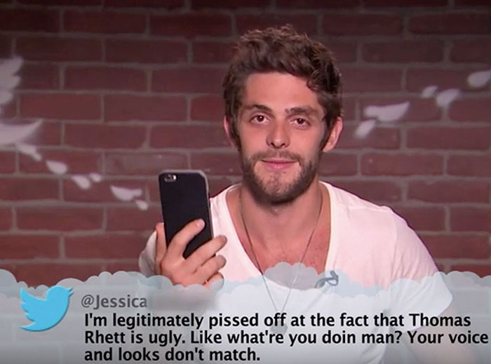 Celebrities Mean Tweets