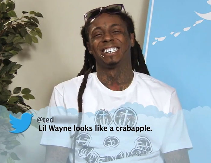 Celebrities Mean Tweets
