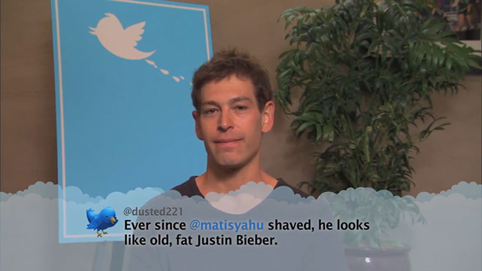 Celebrities Mean Tweets
