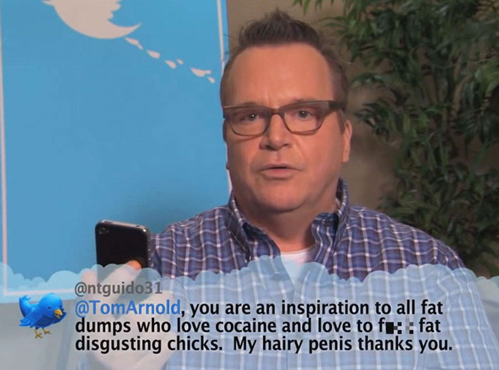 Celebrities Mean Tweets