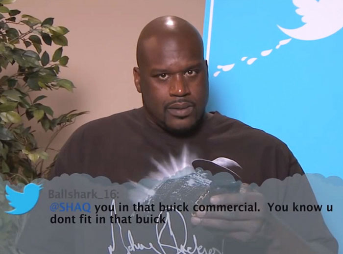 Celebrities Mean Tweets