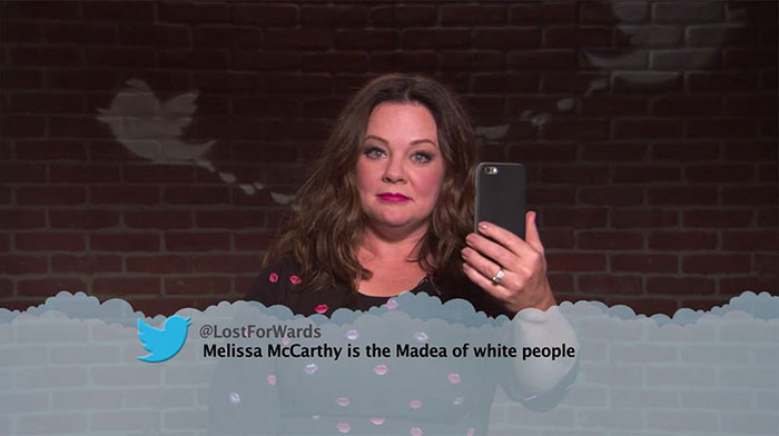 Celebrities Mean Tweets