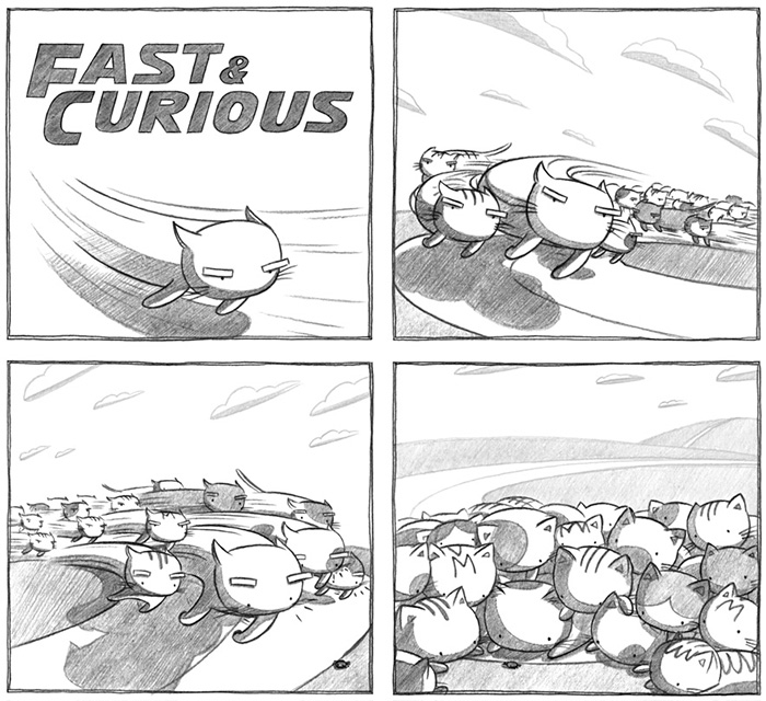 My Silly Cat Inspired Me To Start Doing Comics As A Hobby, And Now It’s My Full-Time Job