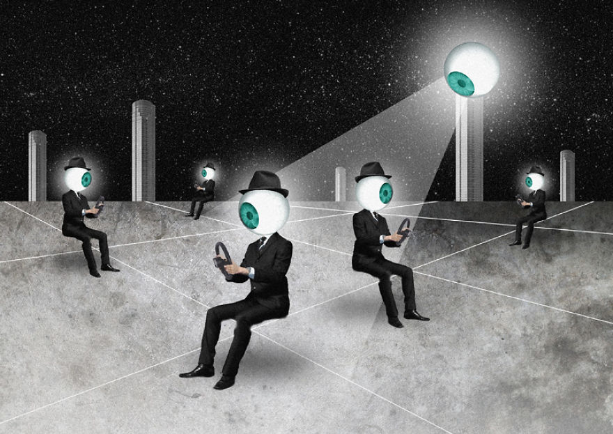 I Make Digital Surreal Collages