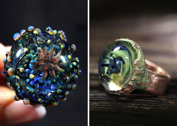 Cosmic Lampwork: Jewelry By Marina Berulava