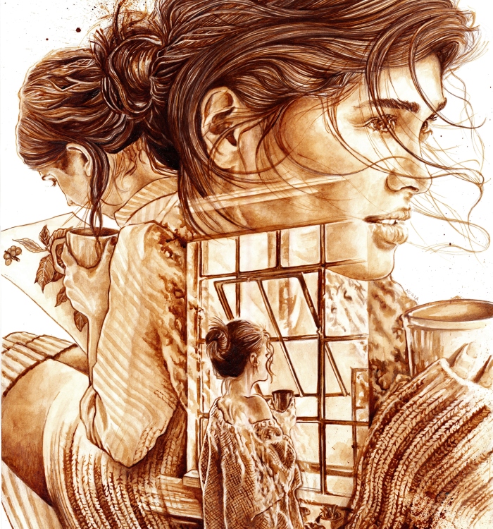 A Coffee Piece For The Coffee Art Project