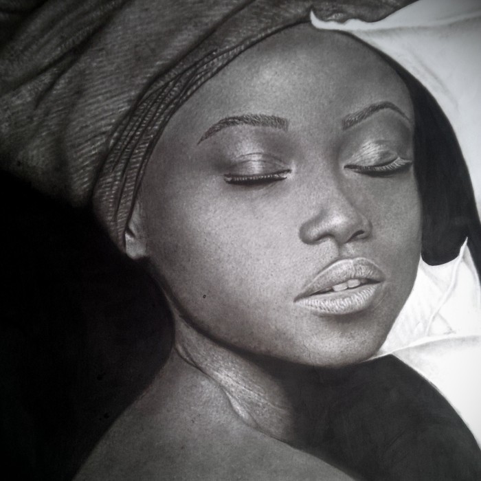Check Out How I Drew This Beautiful Lady’s Portrait In 200 Hours With Pencil