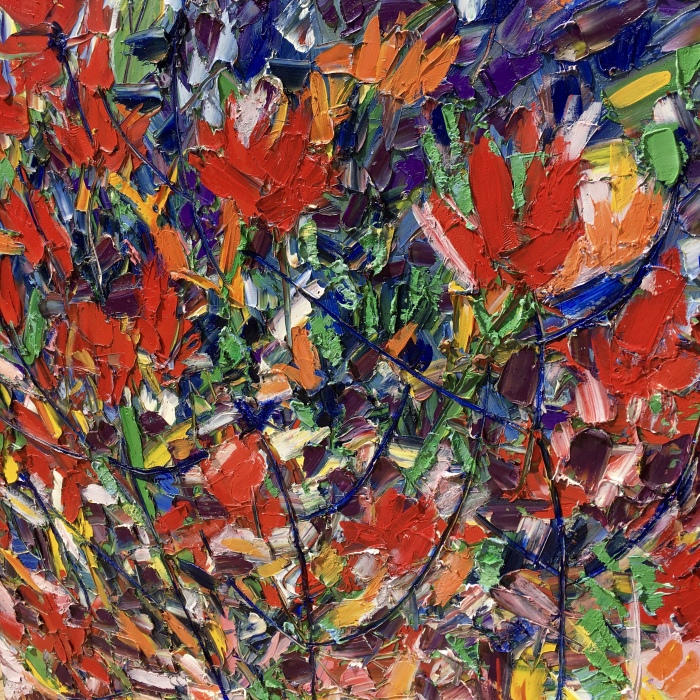 32 Tubes Of Oil Paint, 4 Months Of Drying And Here’s The Result