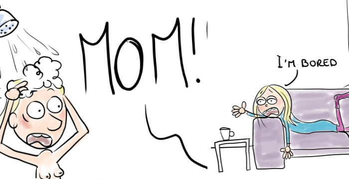 10 Cartoons About Kids And Screen-Time