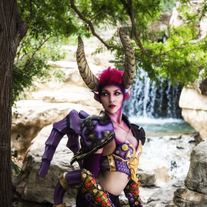 Body Painting At Alamo City Comic Con With Rudy Campos