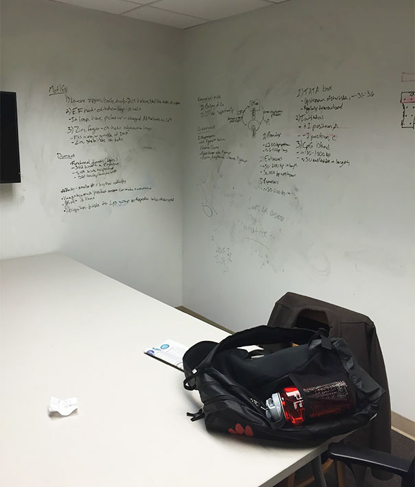 My University Has Marker Board For Walls In Their Library Study Rooms