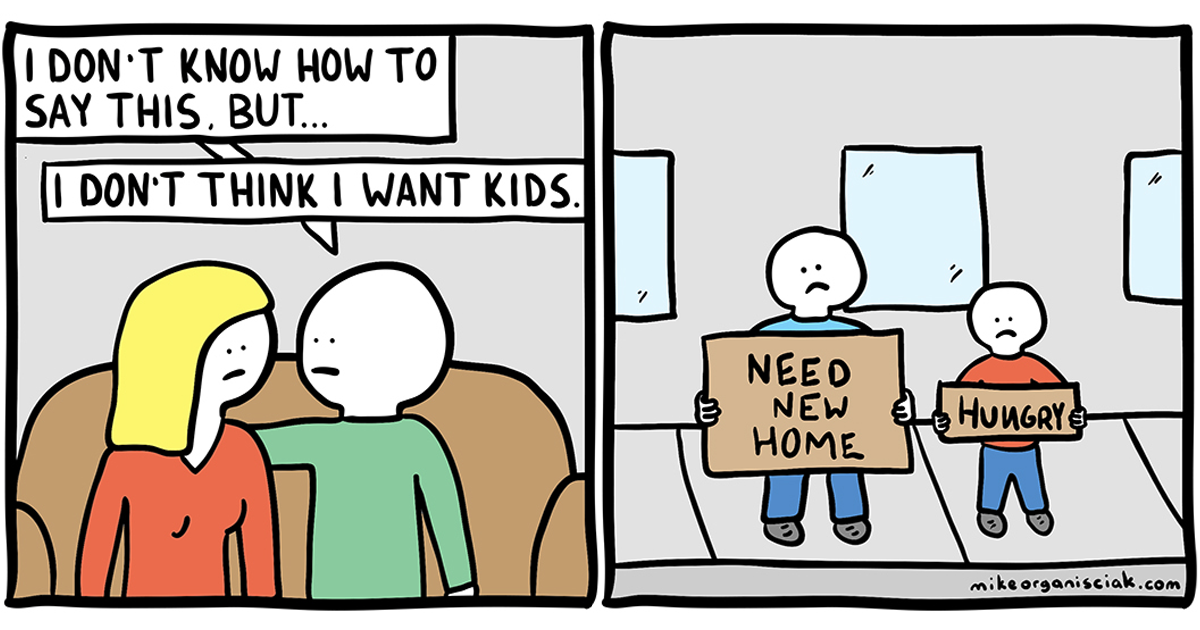 100 Comics That Prove Mike Organisciak is the Pro of Dark Comedy