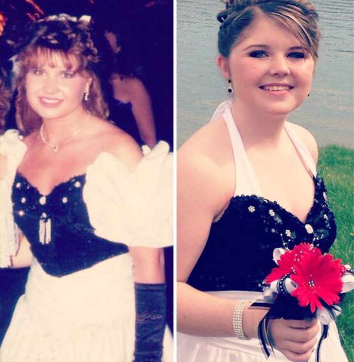 My Daughter Wore My Prom Dress From 1990