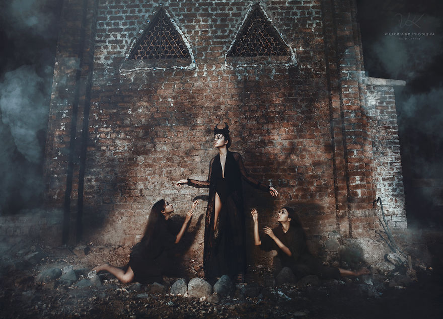 Devil - The Dark Side For Each Of Us Is Something Enticing And Something We Fear. But When We Do - We Enslave Ourselves To It. Accept It As Equal And It Won't Have Power Over You