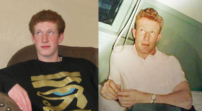 My Youngest Son And My Father, Both 20 Years Old